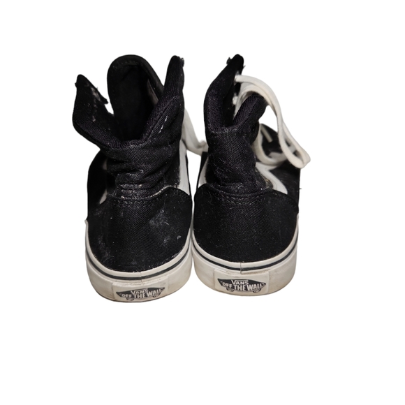 Vans Classic Black & White Hightops - Picture 4 of 8